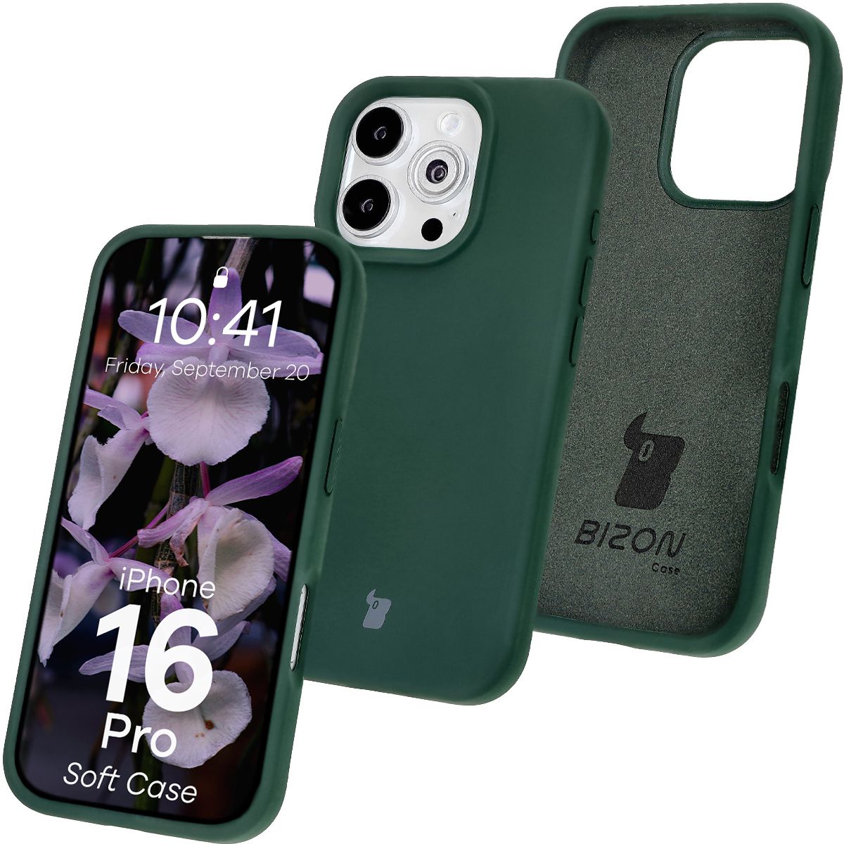 Silikonowe etui Bizon Soft Case do Apple iPhone 16 Pro